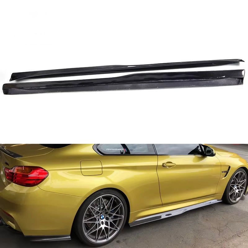 BMW F8X Carbon Fiber Side Skirts PSM Style